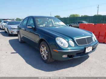  Salvage Mercedes-Benz E-Class