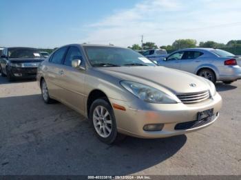  Salvage Lexus Es