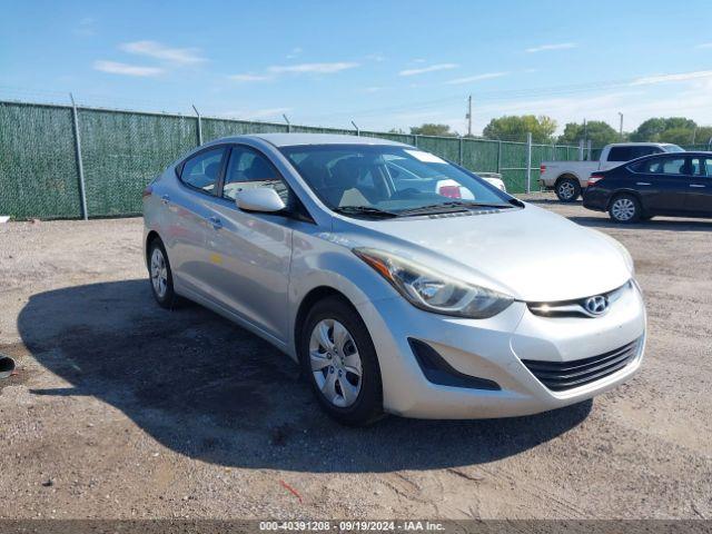  Salvage Hyundai ELANTRA