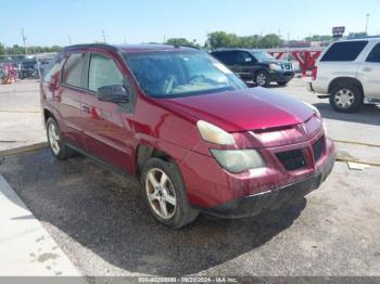  Salvage Pontiac Aztek