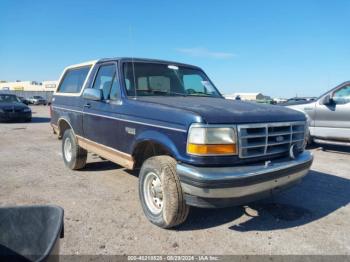  Salvage Ford Bronco