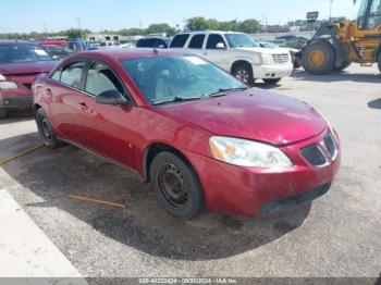  Salvage Pontiac G6