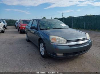  Salvage Chevrolet Malibu