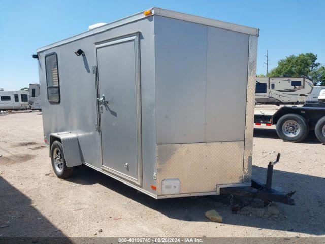  Salvage Covered Wagon Cargo Trailer 12 