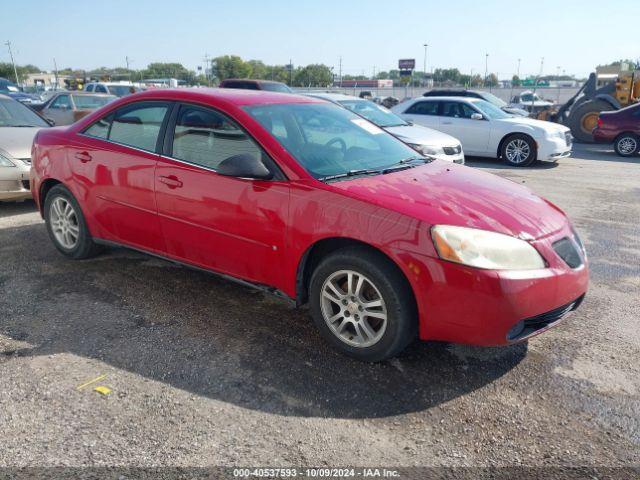  Salvage Pontiac G6