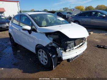  Salvage Ford Fiesta