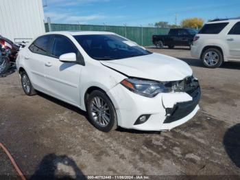  Salvage Toyota Corolla