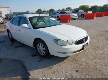  Salvage Buick LaCrosse