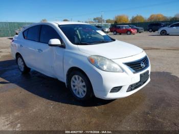  Salvage Nissan Versa