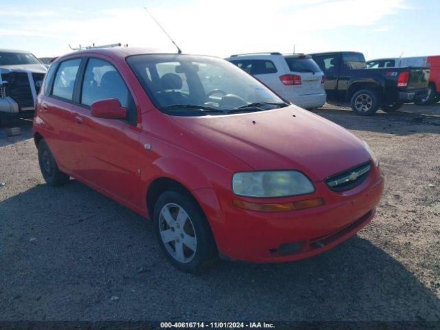  Salvage Chevrolet Aveo 5