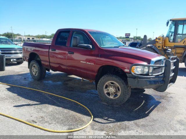  Salvage Dodge Ram 2500