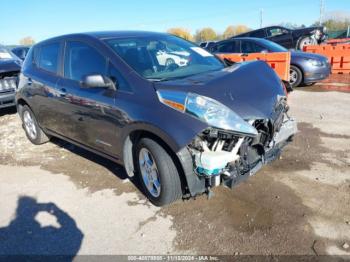  Salvage Nissan LEAF