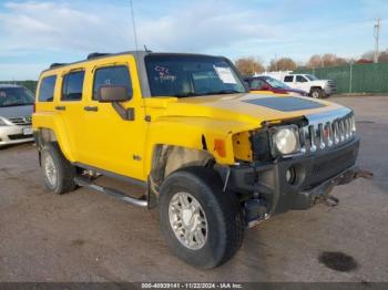  Salvage HUMMER H3 Suv