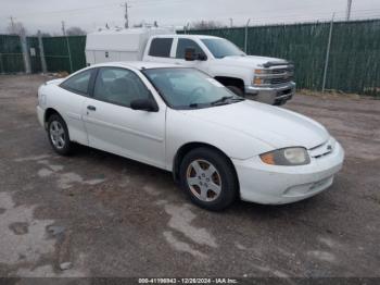  Salvage Chevrolet Cavalier