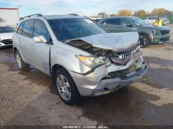  Salvage Acura MDX