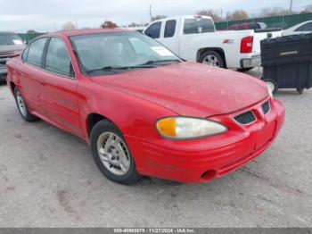  Salvage Pontiac Grand Am