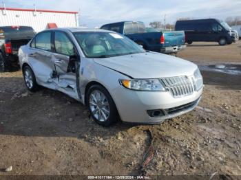  Salvage Lincoln MKZ