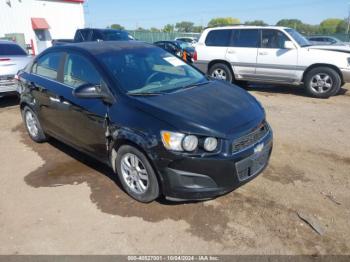  Salvage Chevrolet Sonic