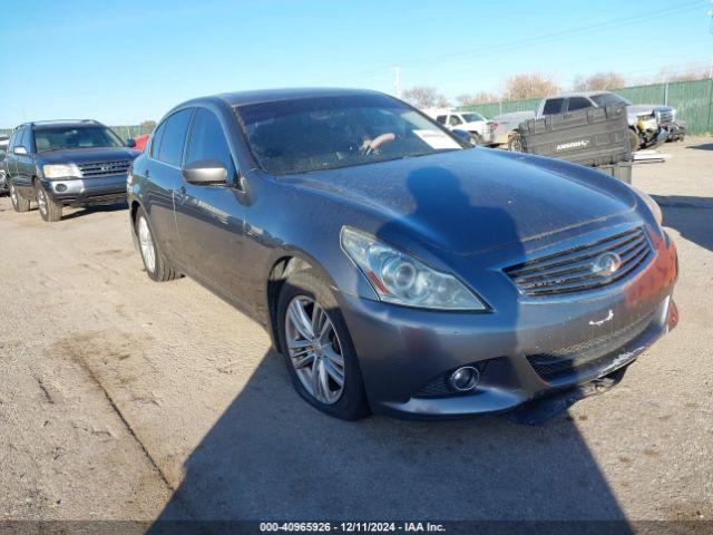  Salvage INFINITI G37x