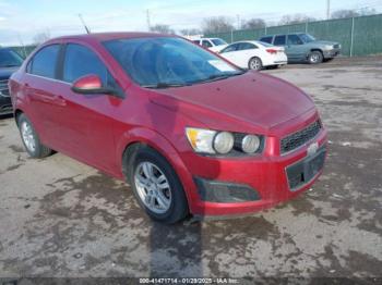  Salvage Chevrolet Sonic