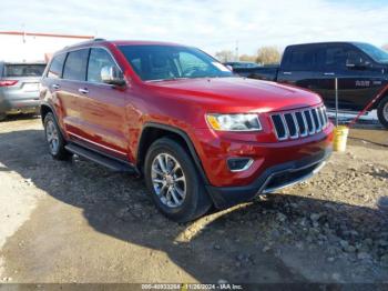  Salvage Jeep Grand Cherokee