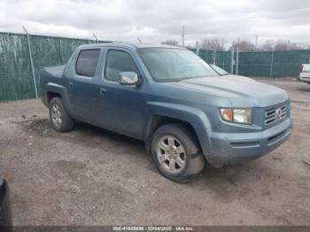  Salvage Honda Ridgeline