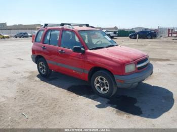  Salvage Chevrolet Tracker