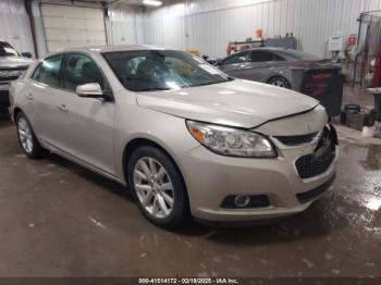  Salvage Chevrolet Malibu