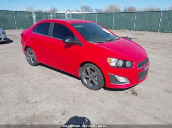  Salvage Chevrolet Sonic