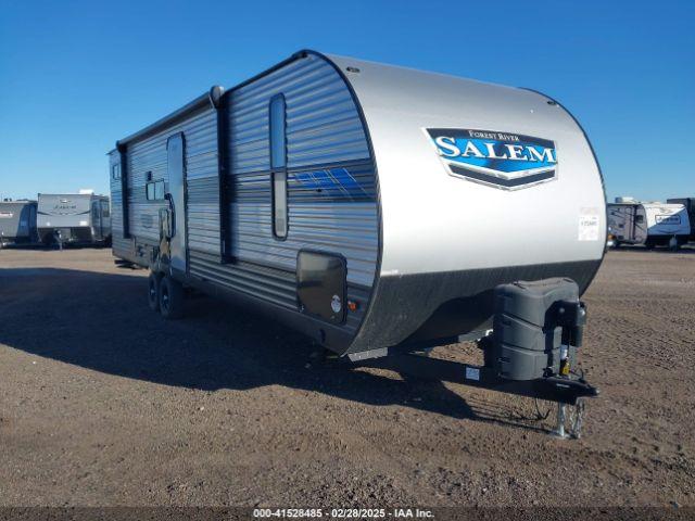  Salvage Forest River Salem Travel Trailer