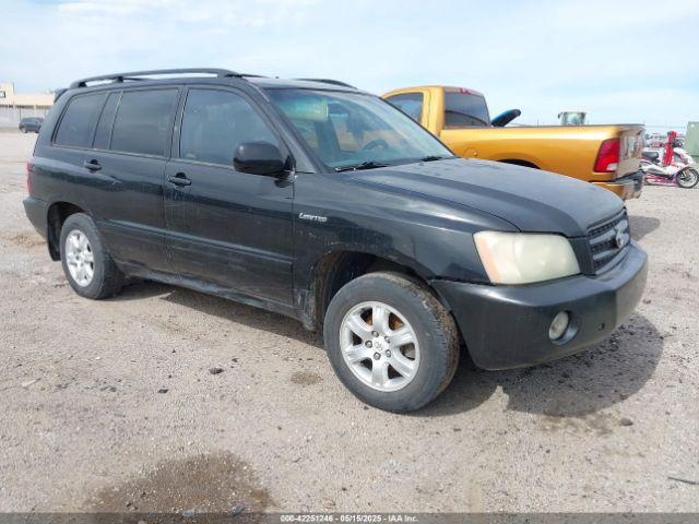  Salvage Toyota Highlander