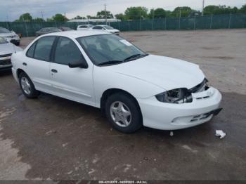  Salvage Chevrolet Cavalier
