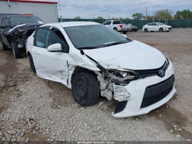  Salvage Toyota Corolla