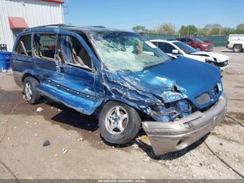  Salvage Pontiac Montana