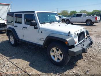  Salvage Jeep Wrangler