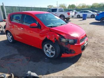  Salvage Chevrolet Sonic