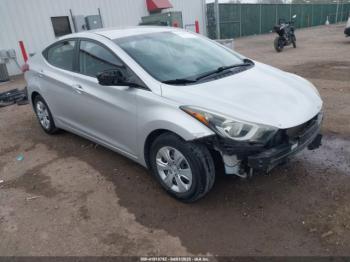  Salvage Hyundai ELANTRA