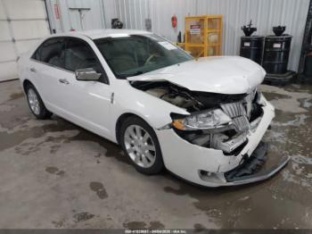  Salvage Lincoln MKZ