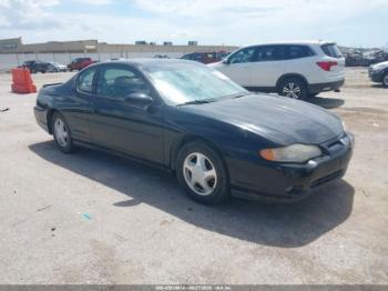  Salvage Chevrolet Monte Carlo