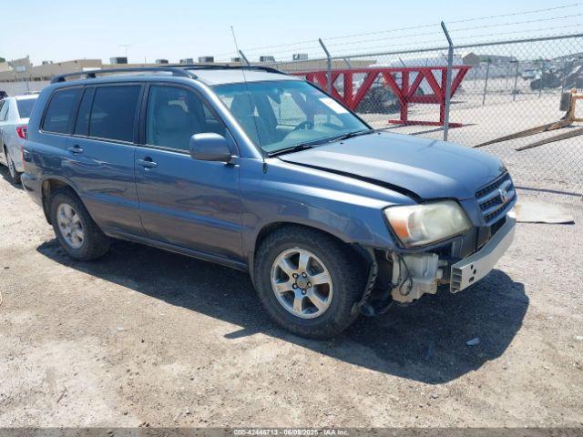  Salvage Toyota Highlander