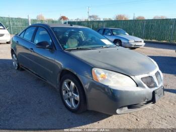  Salvage Pontiac G6