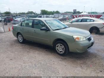  Salvage Chevrolet Malibu