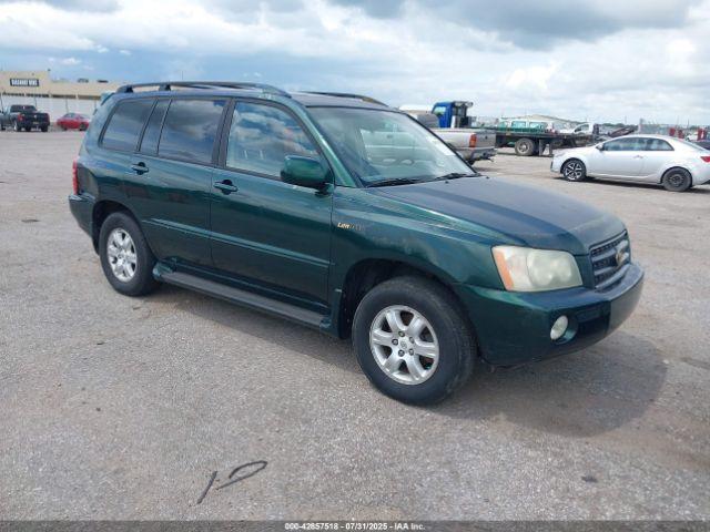  Salvage Toyota Highlander