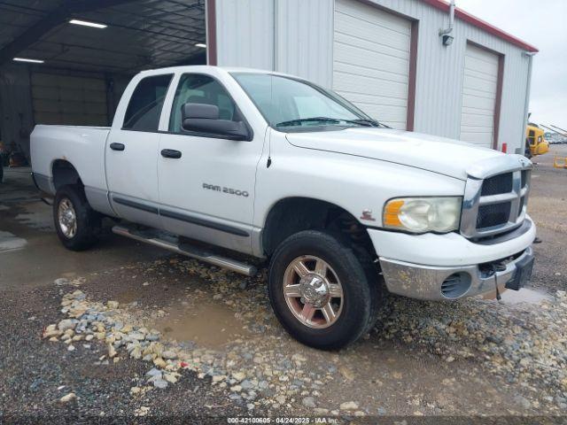  Salvage Dodge Ram 2500