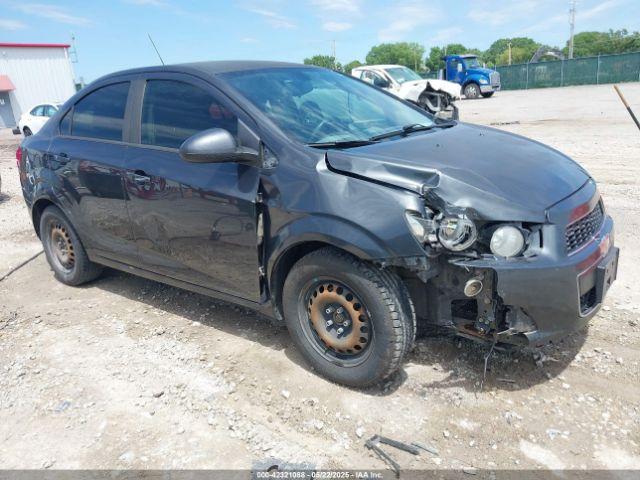  Salvage Chevrolet Sonic