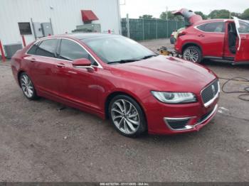  Salvage Lincoln MKZ Hybrid