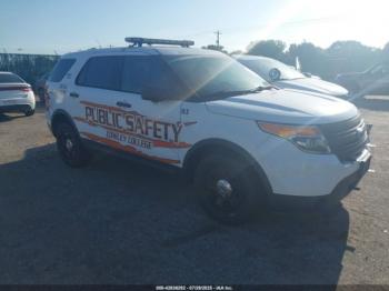  Salvage Ford Police Interceptor