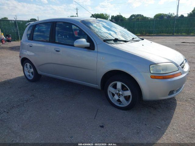  Salvage Chevrolet Aveo