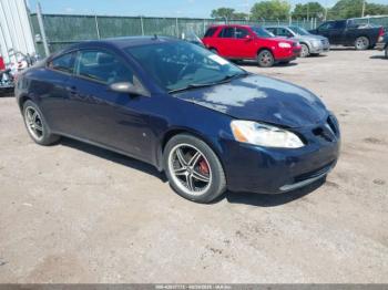  Salvage Pontiac G6