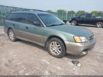  Salvage Subaru Outback